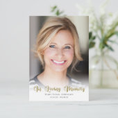 3.5x5シンプルフォト葬儀 サンキューカード (スタンド正面)