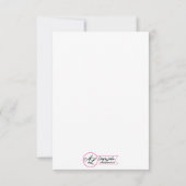 3.5x5披露宴カードカウボーイブーツバーンウッド素朴 招待状 (裏面)