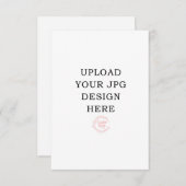 3.5x5祈りの言葉カード – 独自のデザインをアップロード エンクロージャーカード (正面/裏面)