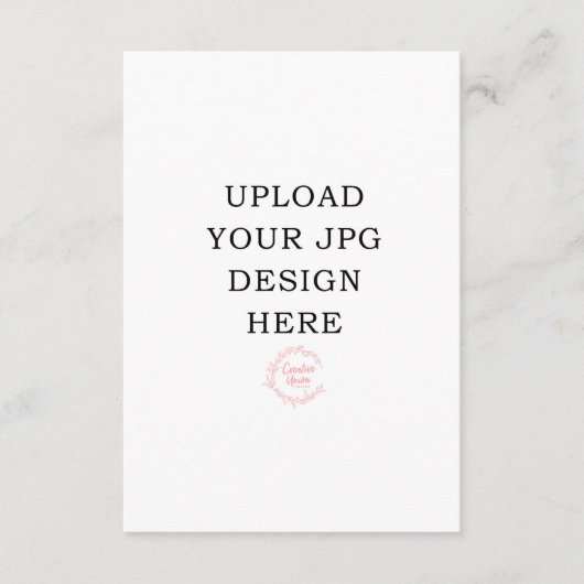 3.5x5祈りの言葉カード – 独自のデザインをアップロード エンクロージャーカード (正面)