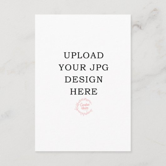 3.5x5祈りの言葉カード – 独自のデザインをアップロード エンクロージャーカード (裏面)