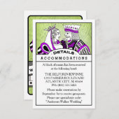 3.5x5詳細情報カード – King & Queen エンクロージャーカード (正面/裏面)