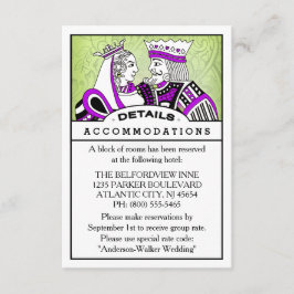 3.5x5詳細情報カード – King & Queen エンクロージャーカード