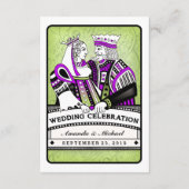 3.5x5詳細情報カード – King & Queen エンクロージャーカード (裏面)