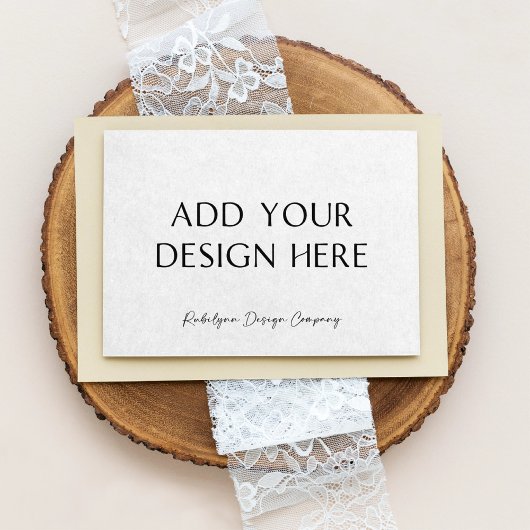 3.5x5" 横型 封入返信カード 案内状