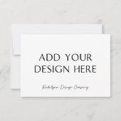 3.5x5" 横型 封入返信カード 案内状 (裏面)