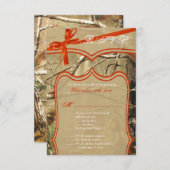 3.5x5 返信カード ウェディング ハンターズ カム (正面/裏面)