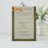 3.5x5 返信カード ブラウン ダブル バイク (スタンド正面)