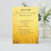 3.5x5 返信カード 国産 ハイ サンセット 招待状 (スタンド正面)