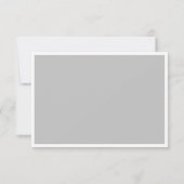 3.5x5（鳥）ショウジョウコウカンチョウ悔やみや弔慰葬儀 サンキューカード (裏面)