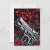 3.5x5 R.S.V.P.カード搭載Adeline Zade Meadows 招待状 (裏面)