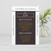 3.5x6方向カードギャツビーテーマ 招待状 (スタンド正面)