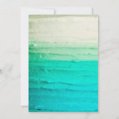 3.5x6方向カードグラデーションつや消し青 招待状 (裏面)