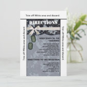 3.5x6方向カードネイビーDIGITALプリントユニフォームC 招待状 (スタンド正面)