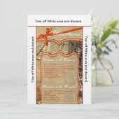 3.5x6方向カードハンターCamofloug 招待状 (スタンド正面)