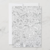 3.5x6方向カードホースシューズバーラ 招待状 (裏面)