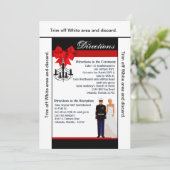 3.5x6方向カードマリンヒスパニックユニフォームグルーオ 招待状 (スタンド正面)