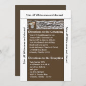 3.5x6方向カードメイスンジャーズバラ 招待状 (正面/裏面)