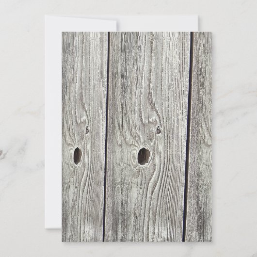 3.5x6方向カードメイソン瓶とワイルドフラワー 招待状 (裏面)