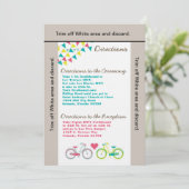 3.5x6方向カードラバーバイクビック 招待状 (スタンド正面)