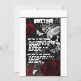 3.5x6方向カードHartingアデラインzade草原 招待状