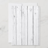 3.5x6 Directions Card Mason Jar Wood Country Rusti 招待状 (裏面)