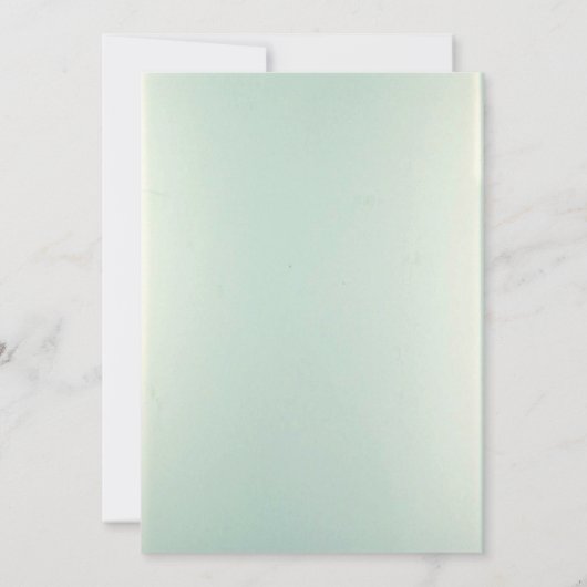 3.5x7披露宴カードすりガラス鏡 モダン 招待状 (裏面)