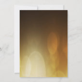 3.5x7披露宴カードレッドローズブーケブライダルフローズ 招待状 (裏面)