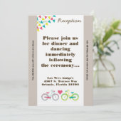 3.5x7披露宴カード愛好家バイクビシクラス 招待状 (スタンド正面)