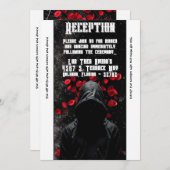 3.5x7披露宴カード搭載Adeline Zade Meadows 招待状 (正面/裏面)