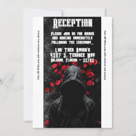 3.5x7披露宴カード搭載Adeline Zade Meadows 招待状