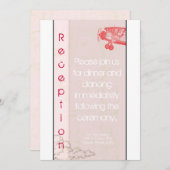 3.5x7 受付カード ヴィンテージ飛行機と雲 招待状 (正面/裏面)