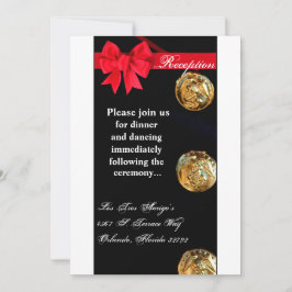 3.5x7 受付カード 海軍 ドレス ブルーズ  ユニフォーム 招待状