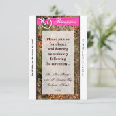 3.5x7 受付カード 鹿のカップル 牝 鹿 カモ エンクロージャーカード (スタンド正面)