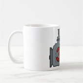 3,6のエンジンのコーヒー・マグ コーヒーマグカップ (左)