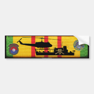 3/60th Inf ATC (VSMのリボンのH)及びUH1 バンパーステッカー