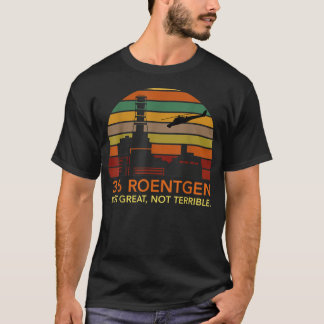 3.6 Roentgenいいえ、恐素晴らしろしいチェルノブイリVin Tシャツ