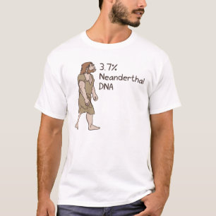 3.7%ネアンデルタールのワイシャツ Tシャツ