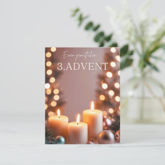 3. Advent シーズンカード (スタンド正面)