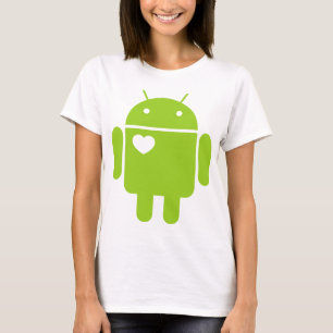 <3 Android Tシャツ