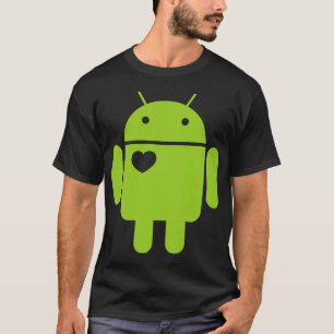 <3 Android Tシャツ