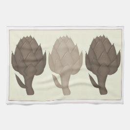 3 Artichokes Kitchen Towel キッチンタオル