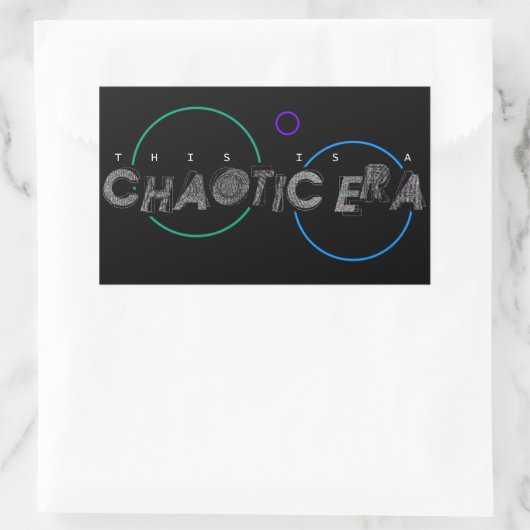 3-B0D-3 (クール) 長方形シール (バッグ)