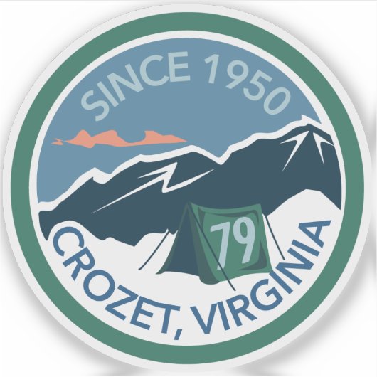 3" Badge Sticker シール (正面)