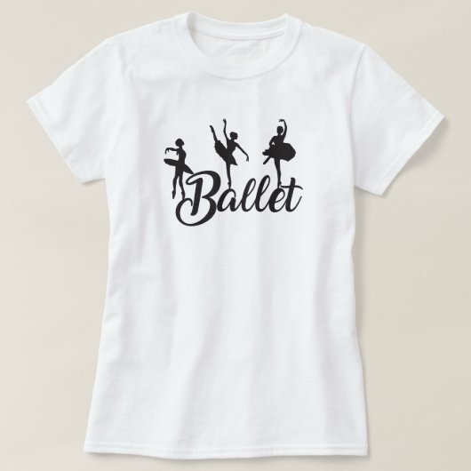 3 Ballerinas Tシャツ (デザイン正面)