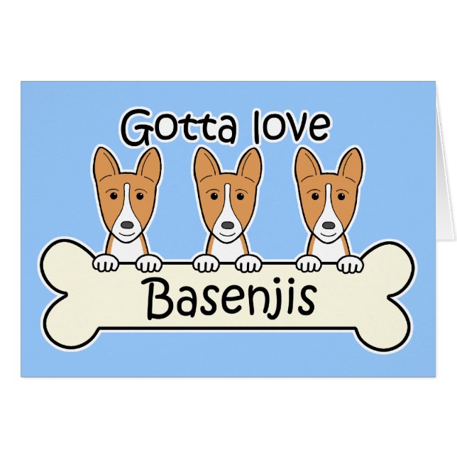 3 Basenjis (正面横)