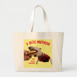 3 BITE METHOD, SPECIAL "OMG" EDITION Tote Bag ラージトートバッグ