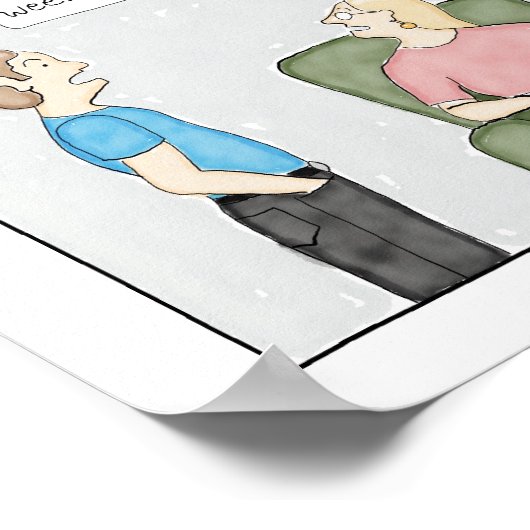 3-Book Weekend Print ポスター (角)