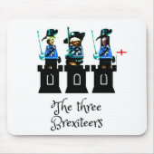 3 Brexiteers マウスパッド (正面)