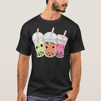 3 Bubble Tea Boba Bubble Tea cowboy children  Tシャツ